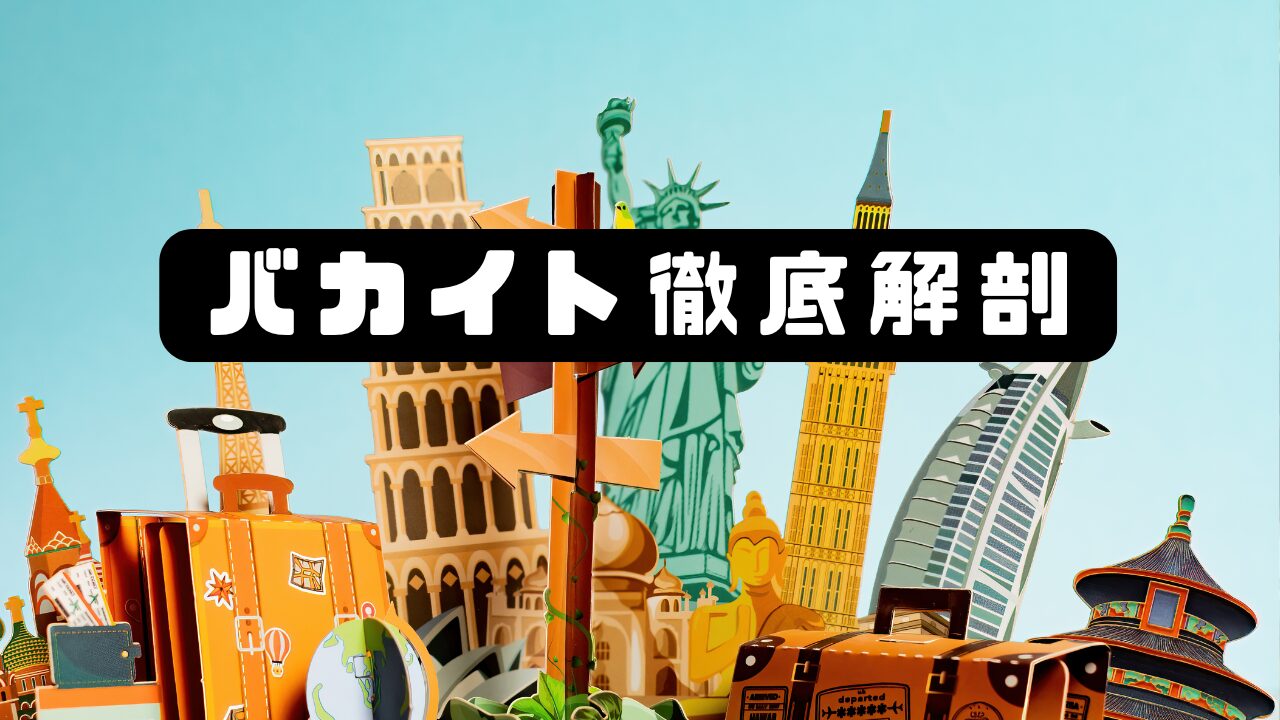 バカイトの彼女・年収・仕事を徹底調査！英語力や出身大学も紹介